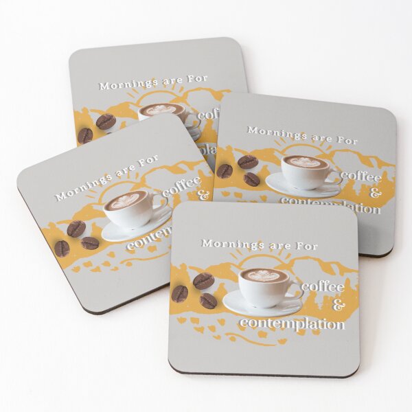 Item preview, Mornings Are for Coffee and Contemplation designed and sold by kestrada2906.
