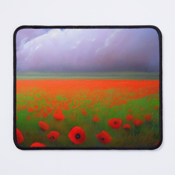 Item preview, Field of Poppie 2 - Throw Pillows and Prints.  designed and sold by ScatterHub.