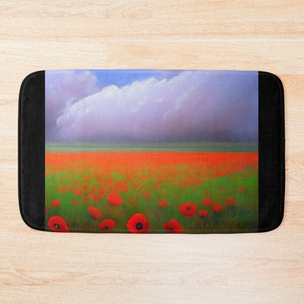 Item preview, Field of Poppie 2 - Throw Pillows and Prints.  designed and sold by ScatterHub.
