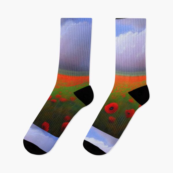 Item preview, Field of Poppie 2 - Throw Pillows and Prints.  designed and sold by ScatterHub.