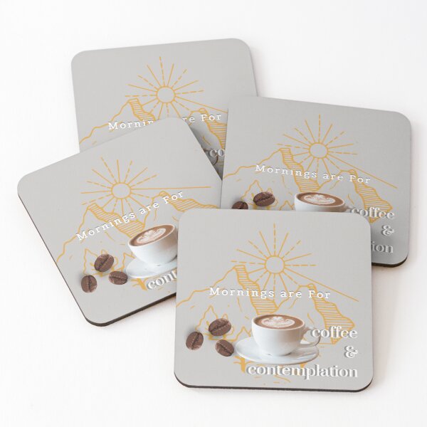 Item preview, Mornings Are for Coffee and Contemplation designed and sold by kestrada2906.