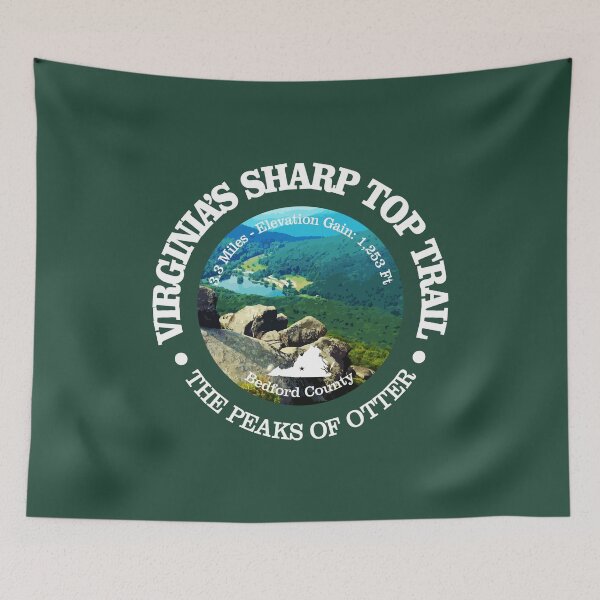 Item preview, Sharp Top Trail (rd) designed and sold by curranmorgan.