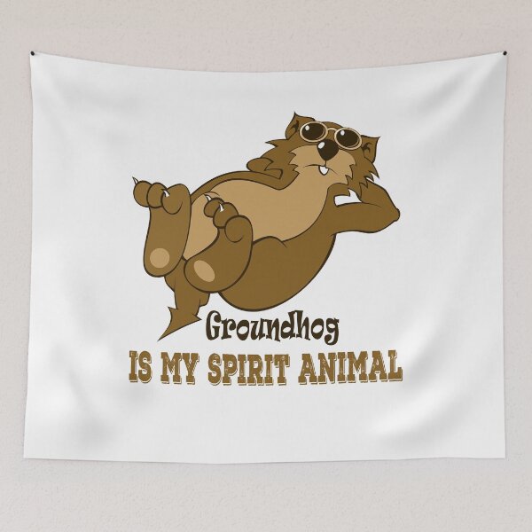 Item preview, Groundhog Is My Spirit Animal designed and sold by Soudesign99.