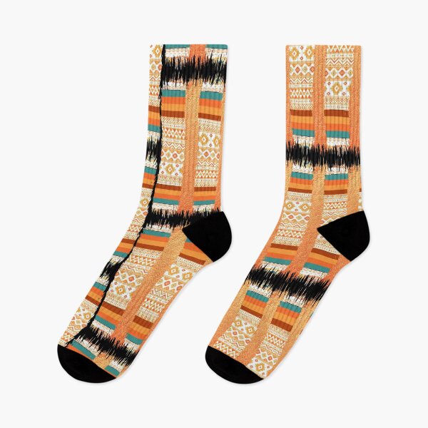 Item preview, Southwestern Brushstroke Design With Faux Distressed Leather  designed and sold by handsoftime2020.