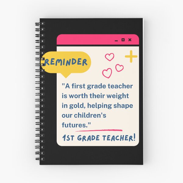 Item preview, 1st Grade Teacher Appreciation Quote designed and sold by superteachers.