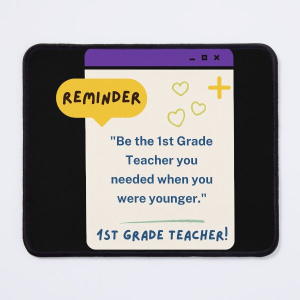 Item preview, 1st Grade Teacher Appreciation Quote designed and sold by superteachers.