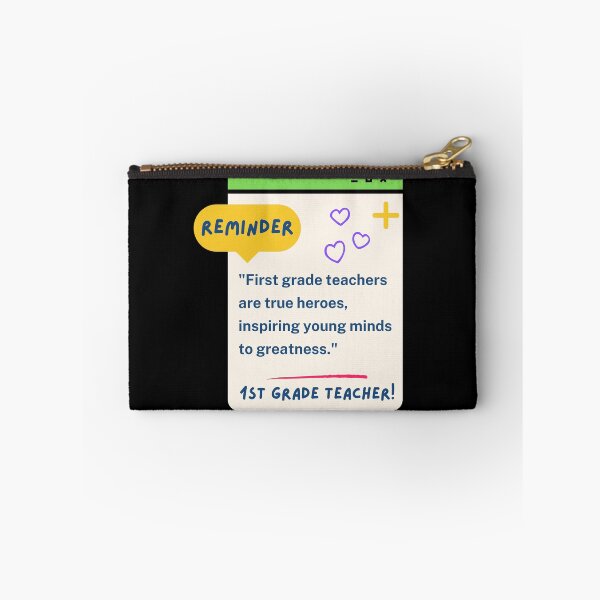 Item preview, 1st Grade Teacher Appreciation Quote designed and sold by superteachers.