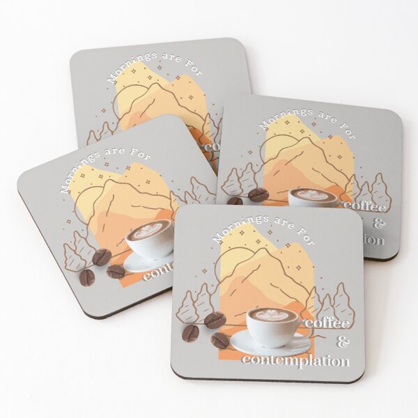 Item preview, Mornings Are for Coffee and Contemplation designed and sold by kestrada2906.