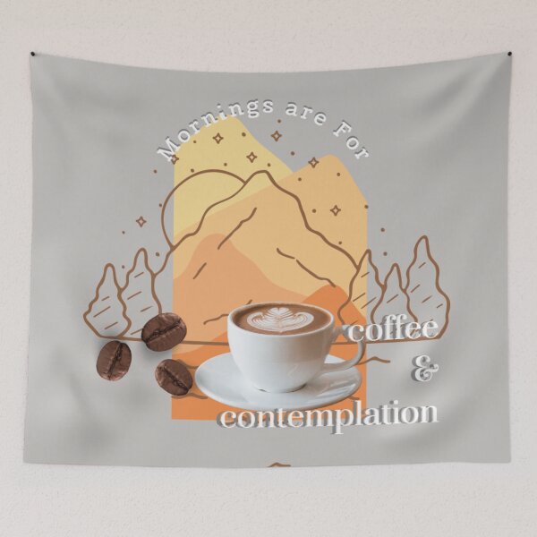 Item preview, Mornings Are for Coffee and Contemplation designed and sold by kestrada2906.