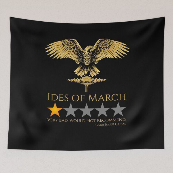 Item preview, Julius Caesar - Ides Of March - Ancient Roman Eagle SPQR designed and sold by Styrman.