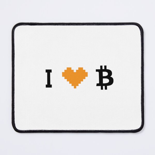 Item preview, I (Heart) Bitcoin designed and sold by ClothingnCrypto.