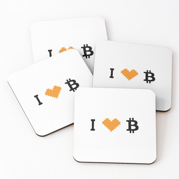 Item preview, I (Heart) Bitcoin designed and sold by ClothingnCrypto.