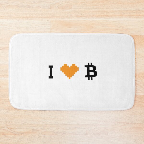 Item preview, I (Heart) Bitcoin designed and sold by ClothingnCrypto.