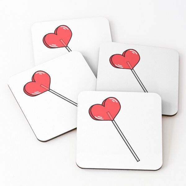 Item preview, Heart Lollipop designed and sold by raspbeary.