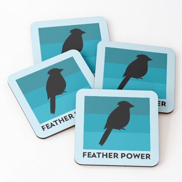 Item preview, Feather Power Bird Design, Small Parrot | Parakeet | Bird lover designed and sold by TatianaLG.