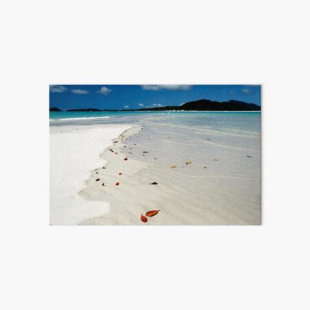 Hill Inlet - Whitsunday Island Art Board Print
