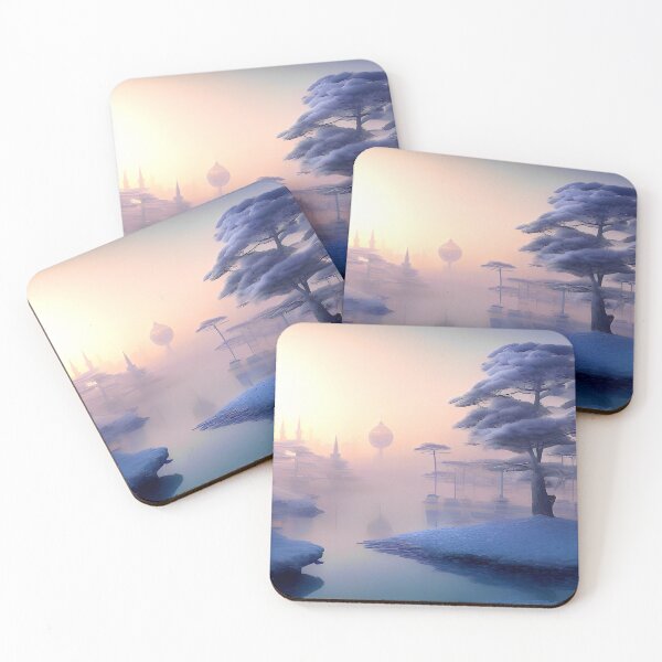 Item preview, winter landscape designed and sold by lumamoonia.