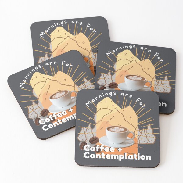 Item preview, Mornings Are for Coffee and Contemplation designed and sold by kestrada2906.