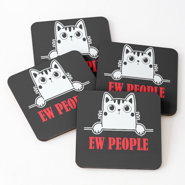 Item preview, Funny cat Ew people , cat lovers designed and sold by erozzz.