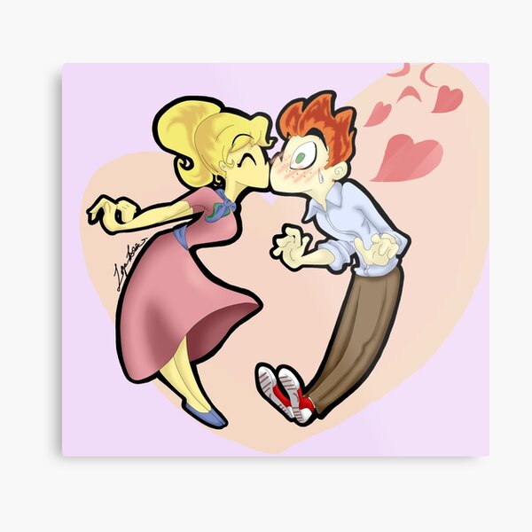 Young Love Metal Print