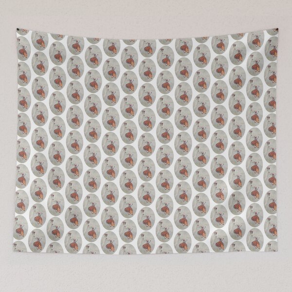 Item preview, Queen Butterfly at Mealtime designed and sold by Nicole Hanson.