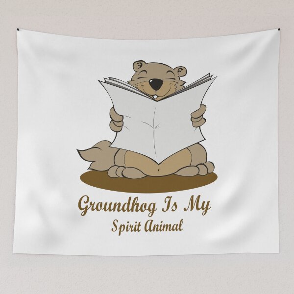 Item preview, Groundhog Is My Spirit Animal designed and sold by Soudesign99.