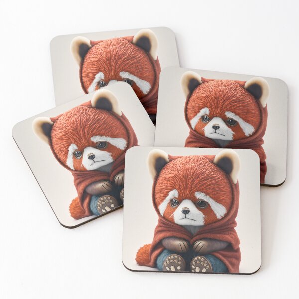 Item preview, Cute Red Panda Adventurer V1 designed and sold by GummywormDesign.
