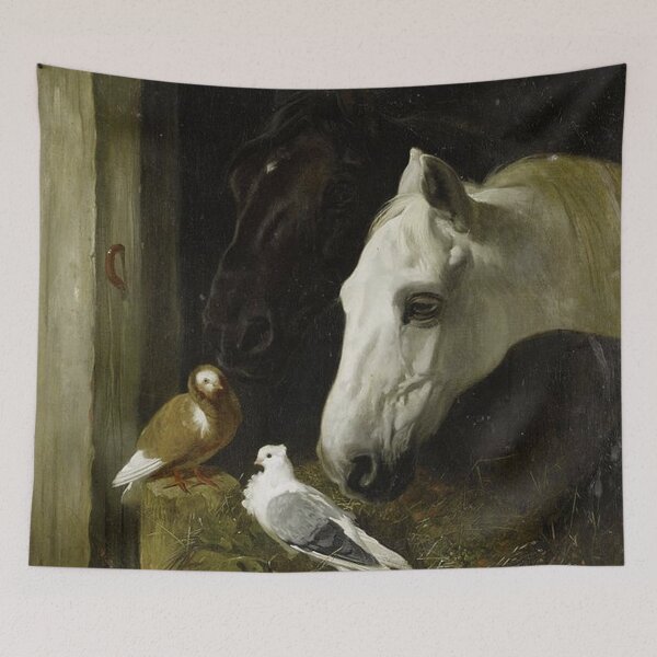 Item preview, John Frederick Herring - Stable Companions designed and sold by tomorrowsart.