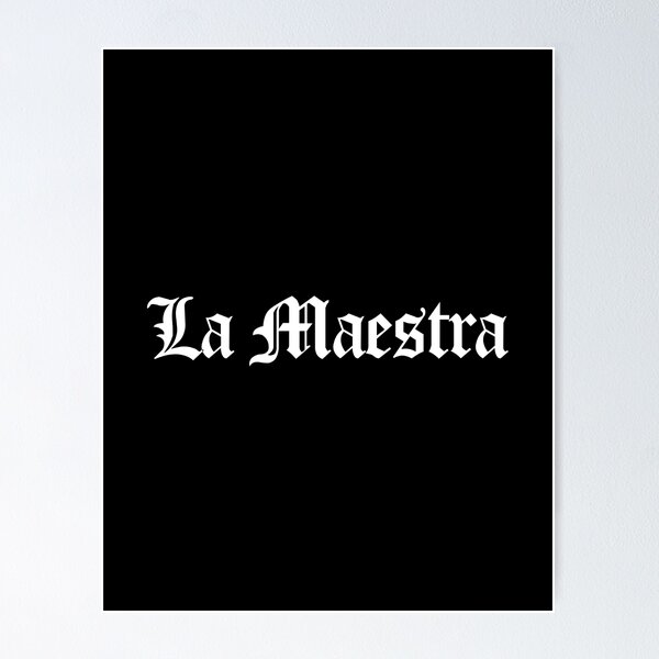 Latina POSTER Print 18x 24 - Español (Spanish Text) - Mujer Poderosa,  Mujer Fuerte, Feminista, Latinx Art Print, Brown Girl Art - UNFRAMED