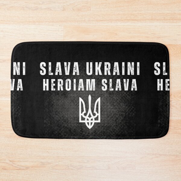 Item preview, Slava Ukraini Heroiam Slava Grunge Text Political Design designed and sold by EarthArtDesigns.