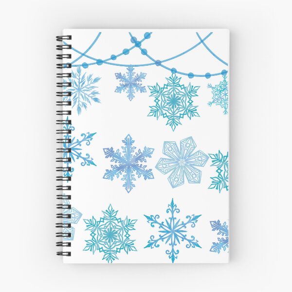 Item preview, Watercolor blue Snowflakes designed and sold by ORIGENcreate.