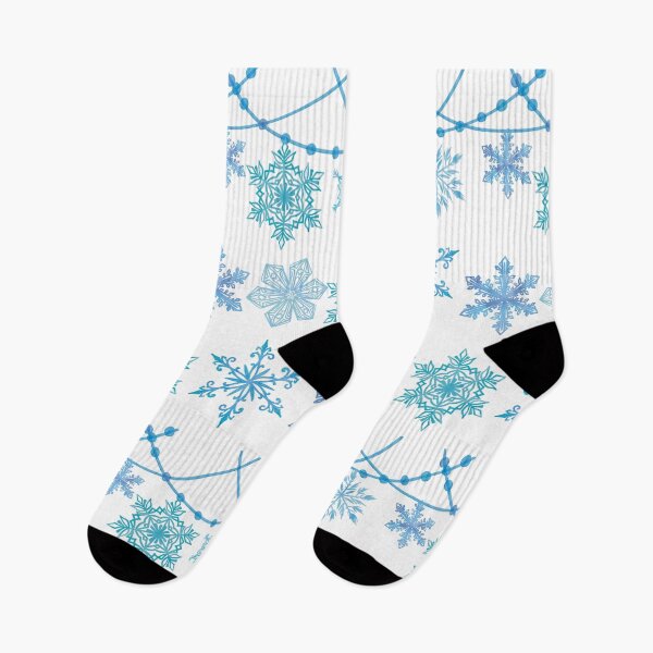 Item preview, Watercolor blue Snowflakes designed and sold by ORIGENcreate.