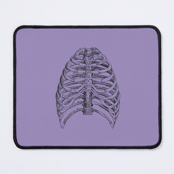 Item preview, Anatomical Vintage Drawing Rib Cage - Human Heart, Kidney, Brain, Torso, Skull designed and sold by perfektdesign.