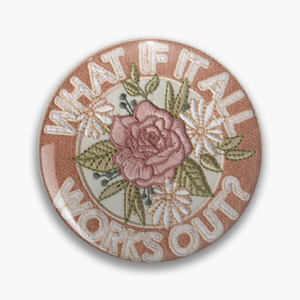 Item preview, What If All Works Out Sticker designed and sold by designolo.