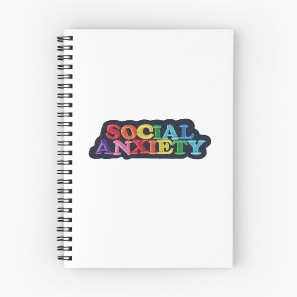 Item preview, Social Anxiety Sticker designed and sold by designolo.