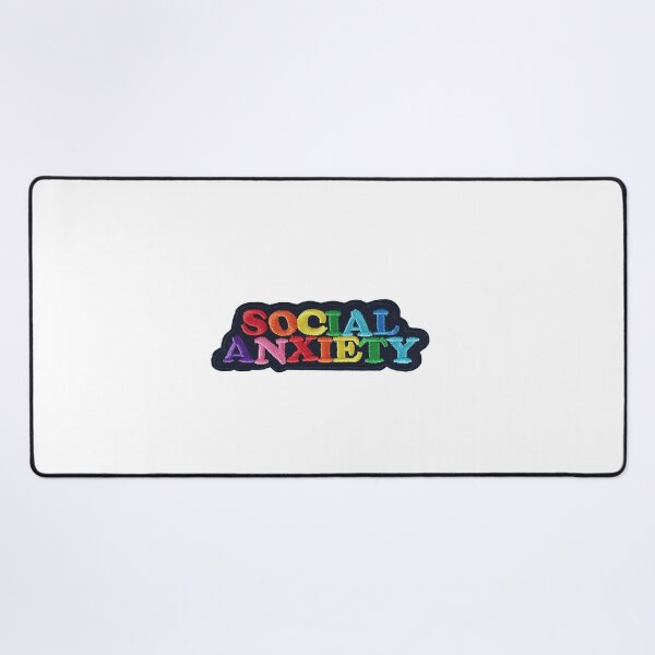 Item preview, Social Anxiety Sticker designed and sold by designolo.