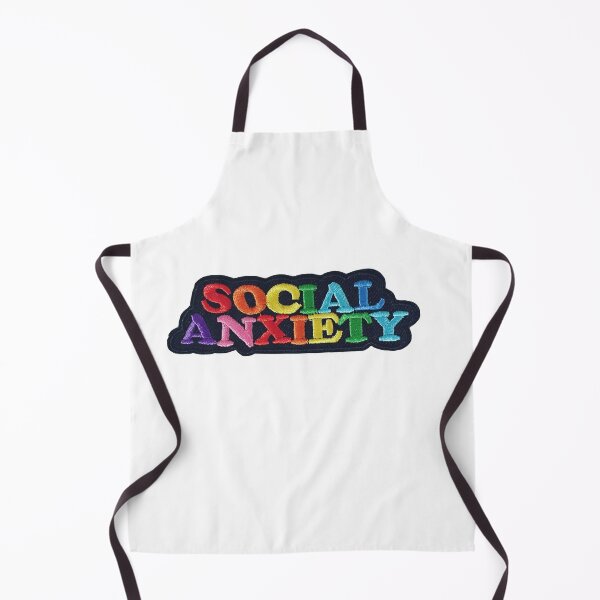 Item preview, Social Anxiety Sticker designed and sold by designolo.