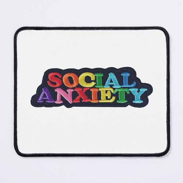 Item preview, Social Anxiety Sticker designed and sold by designolo.