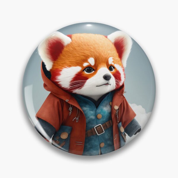 Item preview, Cute Red Panda Adventurer V2 designed and sold by GummywormDesign.