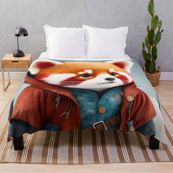 Item preview, Cute Red Panda Adventurer V2 designed and sold by GummywormDesign.