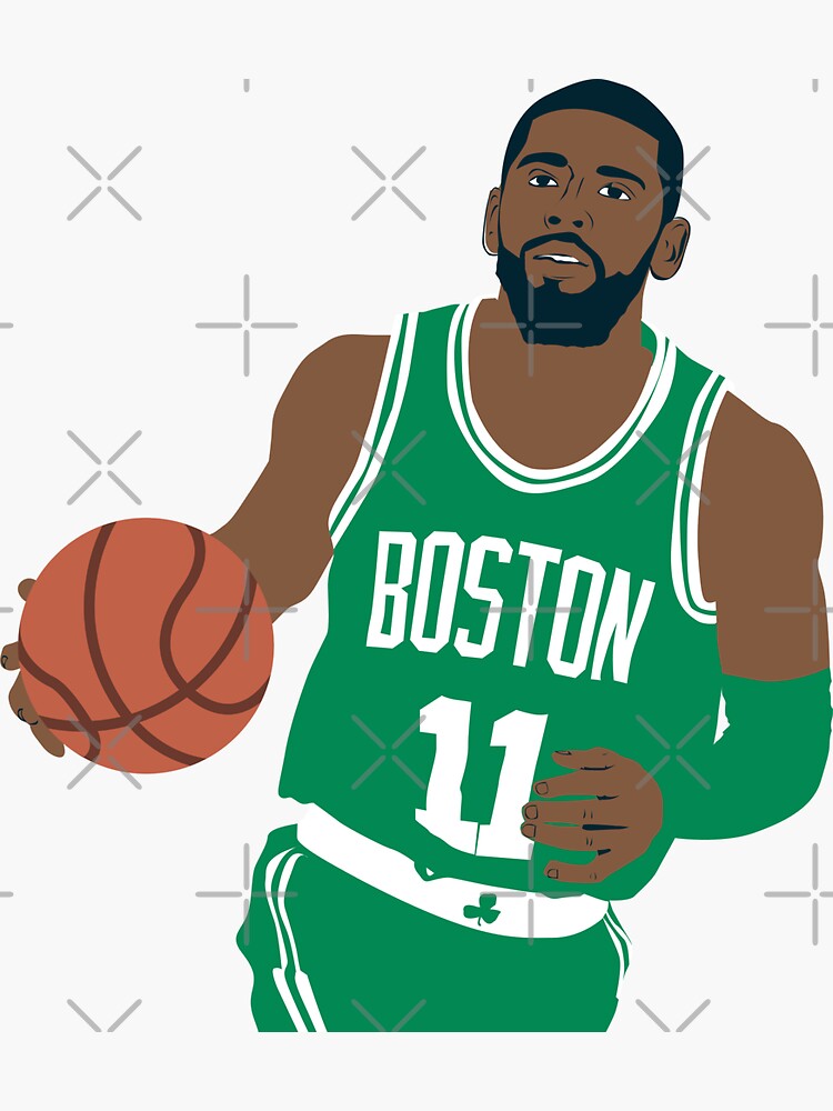 "Kyrie Irving" Sticker by karencumlat | Redbubble