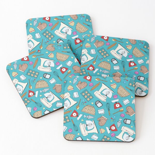 Item preview, I Love Baking // Teal designed and sold by The Wellington Boot.