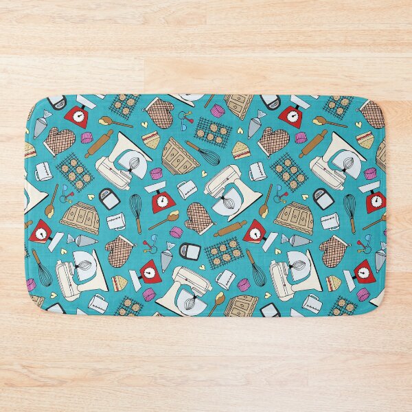 Item preview, I Love Baking // Teal designed and sold by The Wellington Boot.