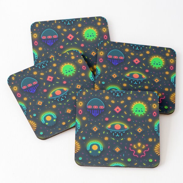 Item preview, Aliens in space designed and sold by CosmicMedium.