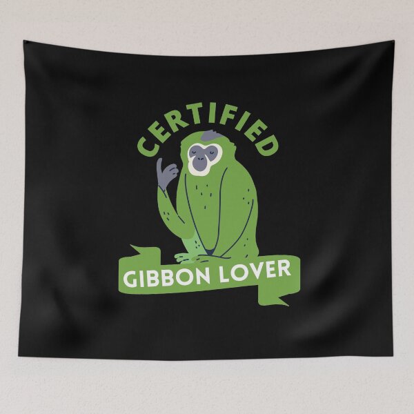 Item preview, Certified gibbon lover designed and sold by GasconyPassion.