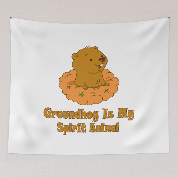 Item preview, Groundhog Is My Spirit Animal designed and sold by Soudesign99.