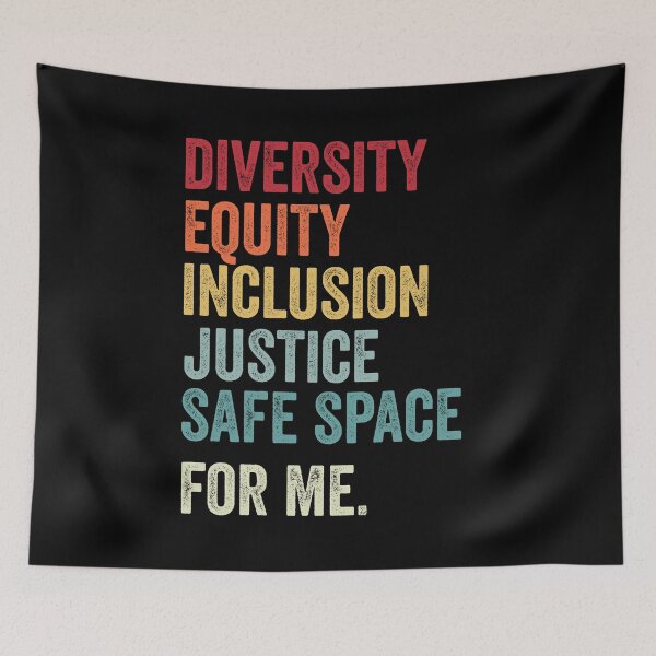 Item preview, Diversity Equity Inclusion Safe Space LGBTQ designed and sold by MagicBoutique.
