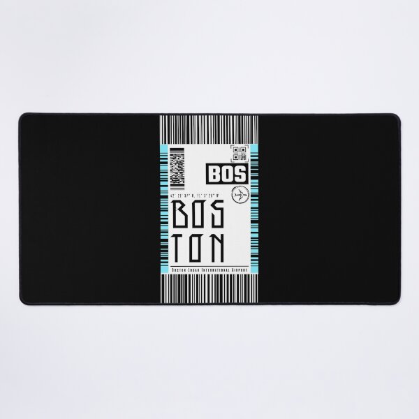 Item preview, BOSTON boarding pass Luggage sticker designed and sold by LeddsoDello.