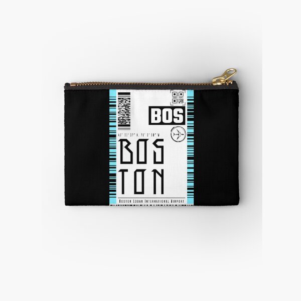 Item preview, BOSTON boarding pass Luggage sticker designed and sold by LeddsoDello.