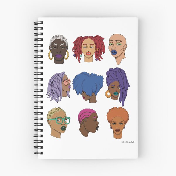 Item preview, Black Girls in Bright colors designed and sold by InkedDesigns.